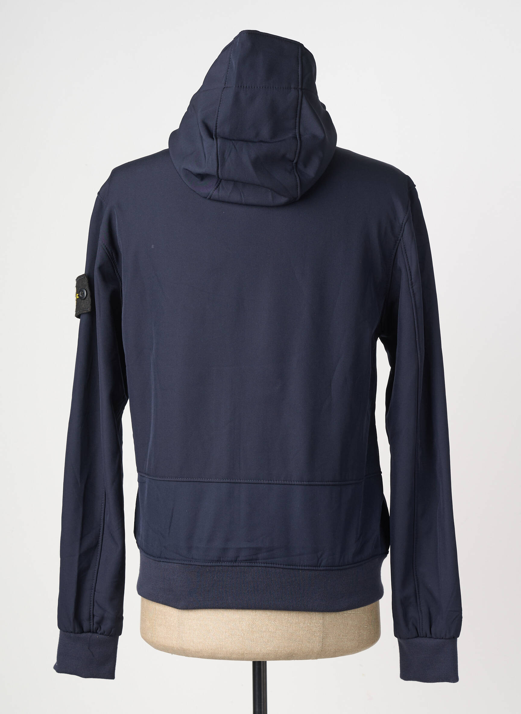 Blouson finition intérieure doublure polaire bleu JUST KEY homme