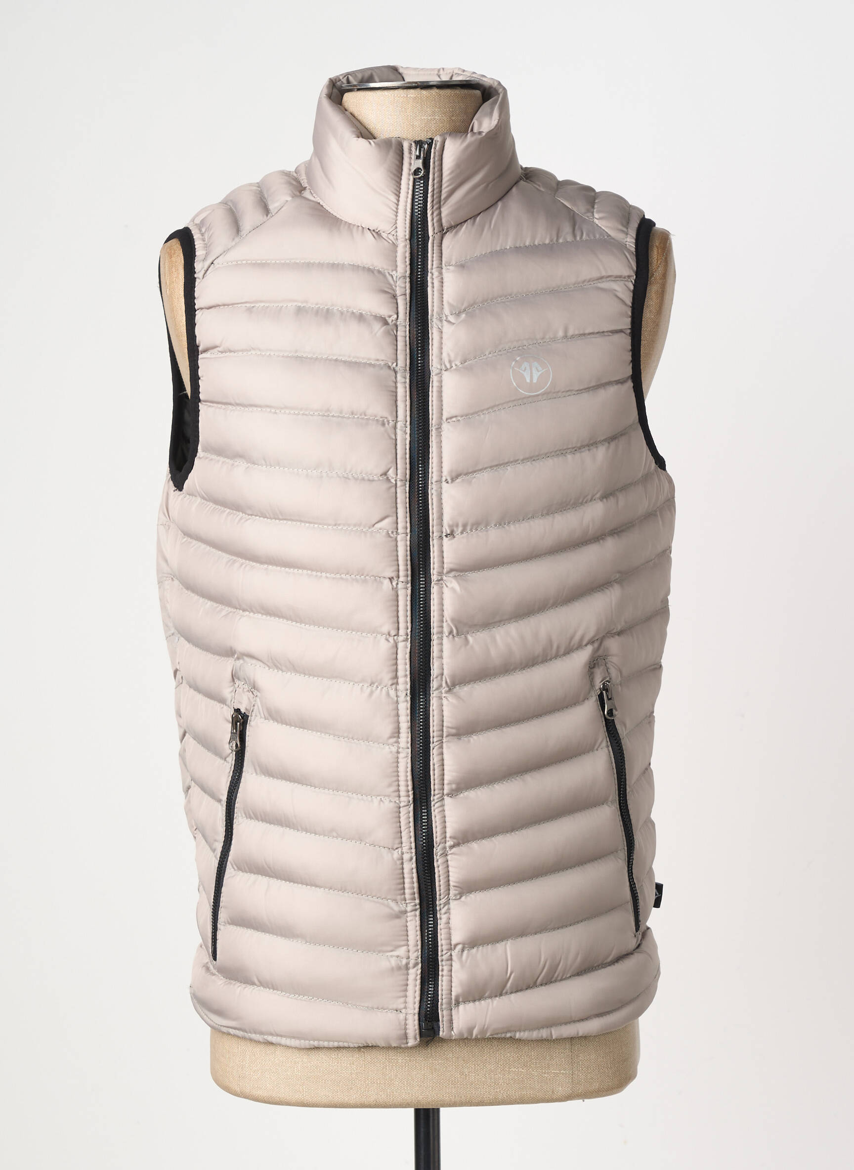 Doudoune poches sans capuche gris ARMITA homme