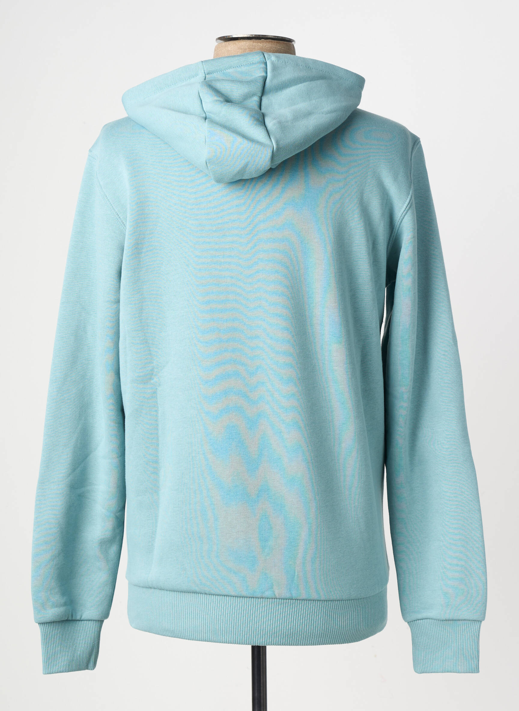 Sweat-shirt à capuche poches manches longues bleu ARMITA homme