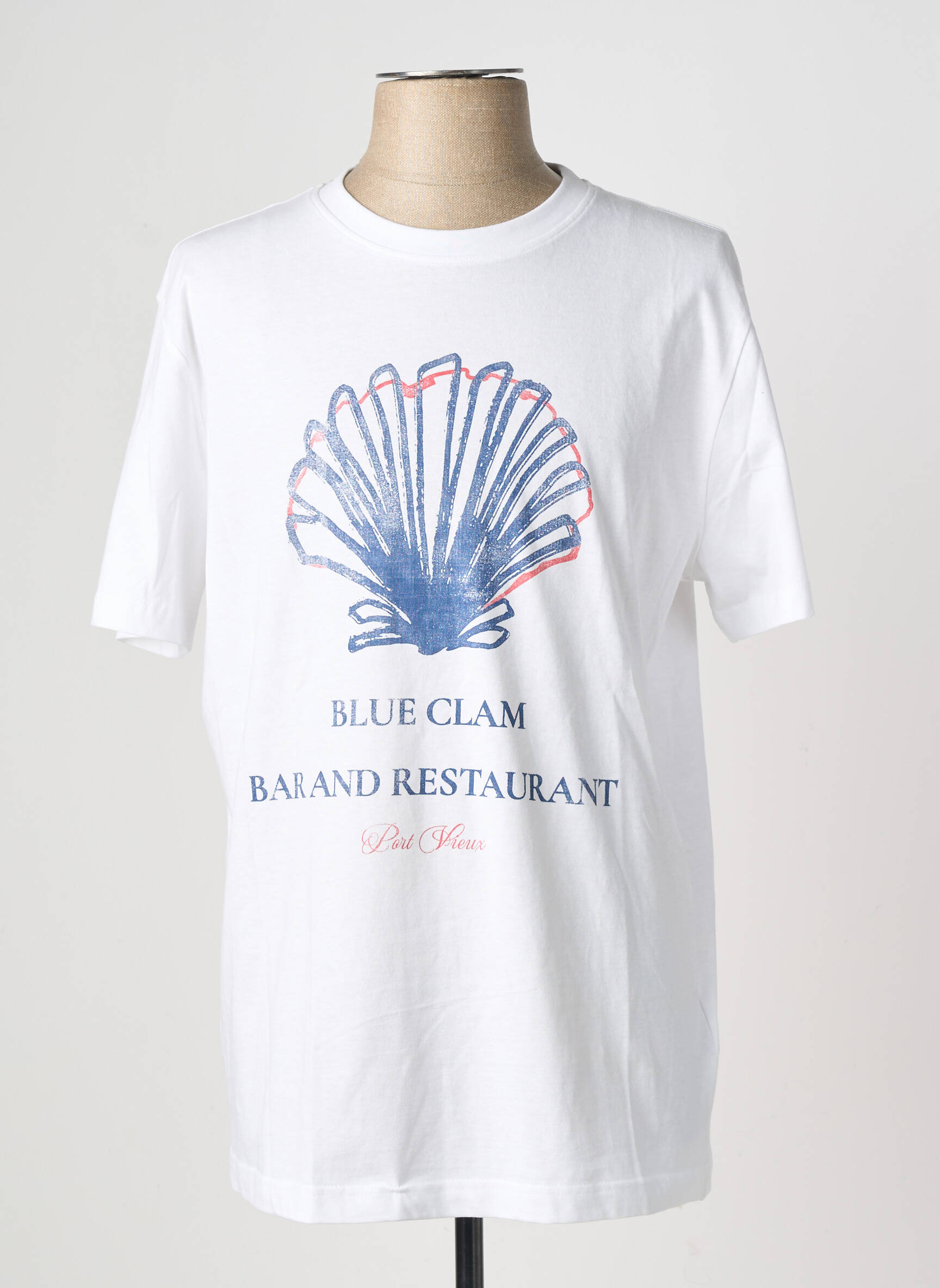 T-shirt stretch manches courtes blanc STREET ONE homme