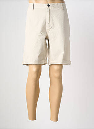 Bermuda stretch taille normale beige STREET ONE homme