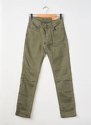 Pantalon slim stretch taille normale vert ARMITA femme