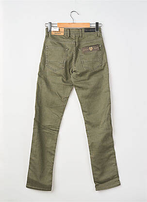 Pantalon slim stretch taille normale vert ARMITA femme