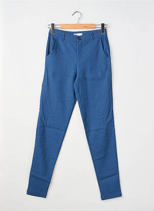 Pantalon chino stretch taille normale bleu FRILIVIN femme