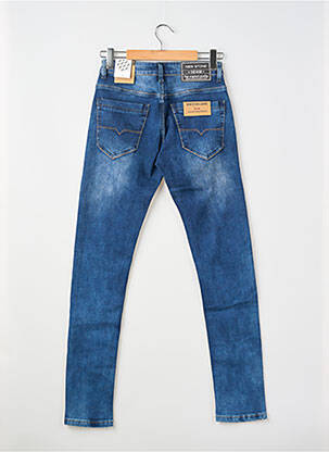 Jeans coupe slim tissage brut taille normale bleu NEWSTONE homme