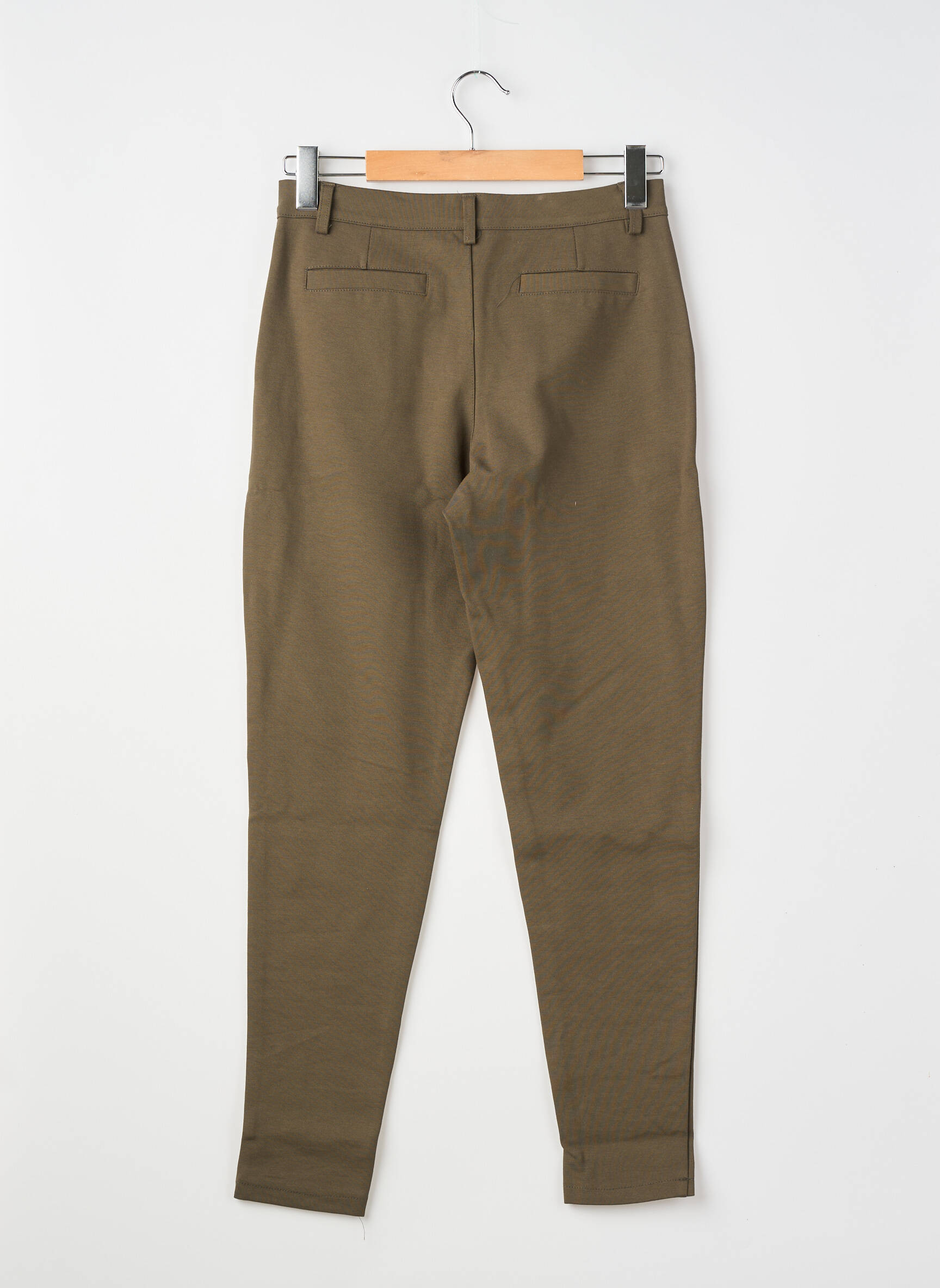 Pantalon chino stretch taille normale vert FRILIVIN femme