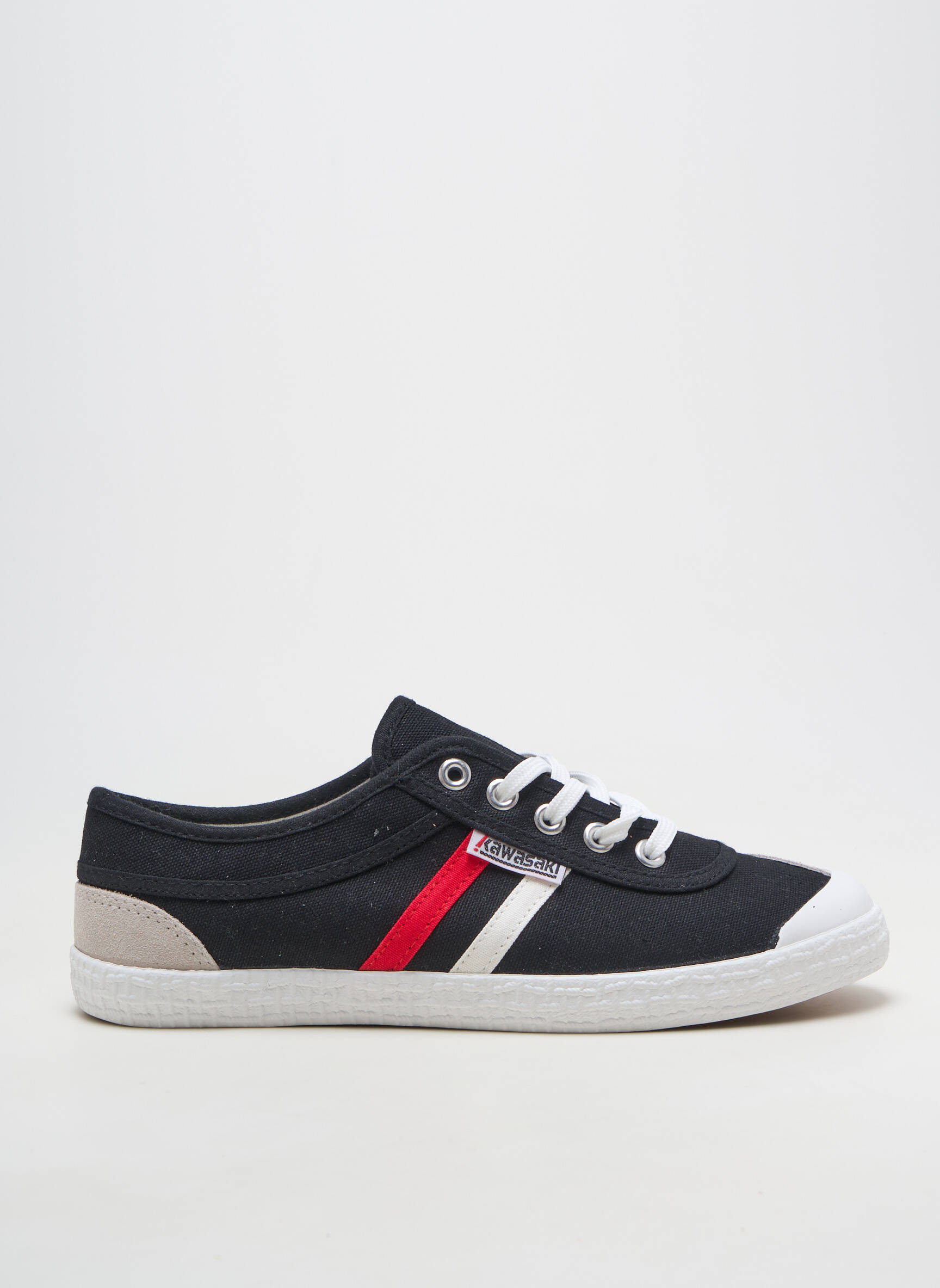 Baskets bout rond bout rond noir KAWASAKI homme