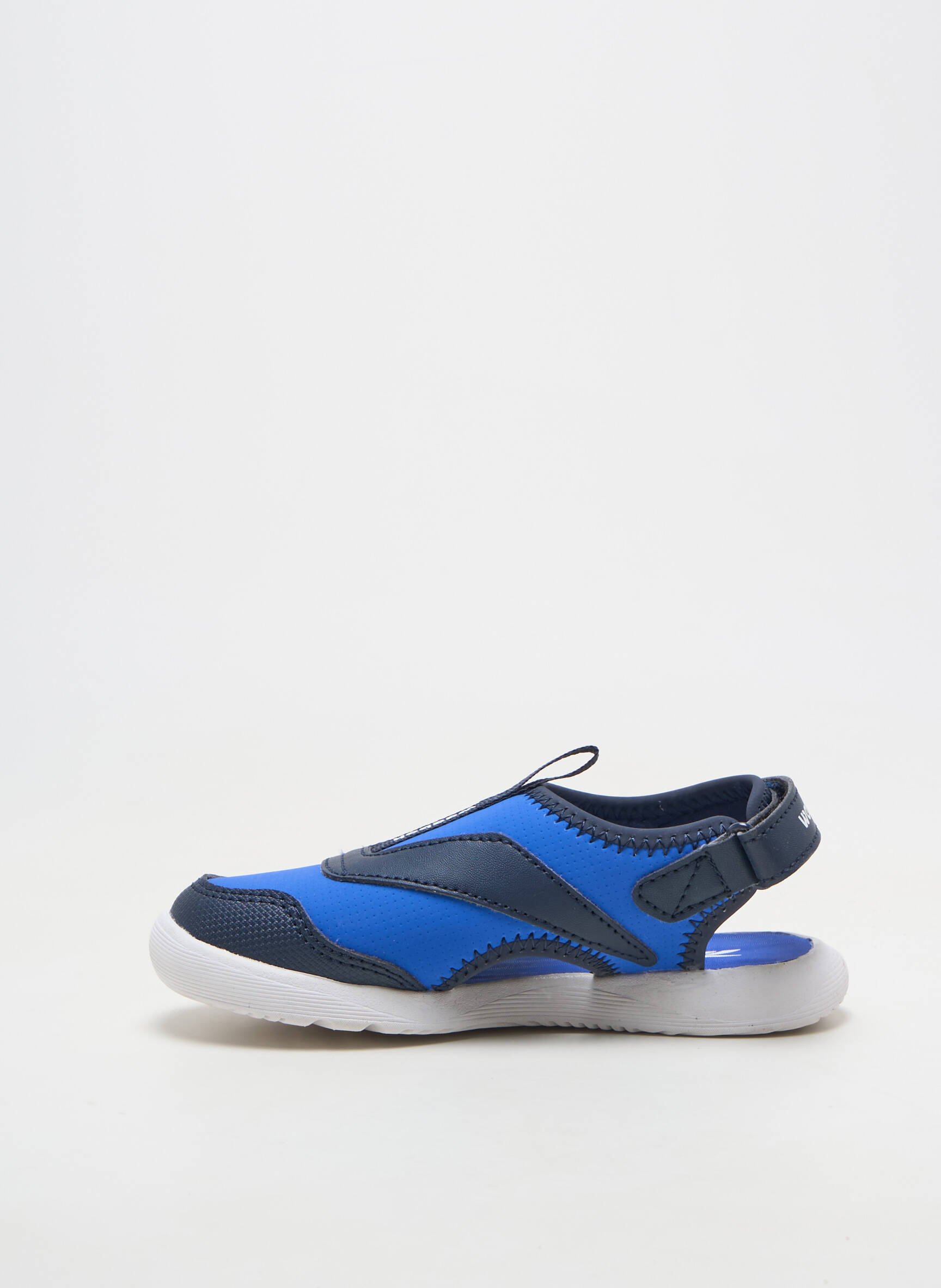 Baskets matière lisse bout rond bleu REEBOK garçon