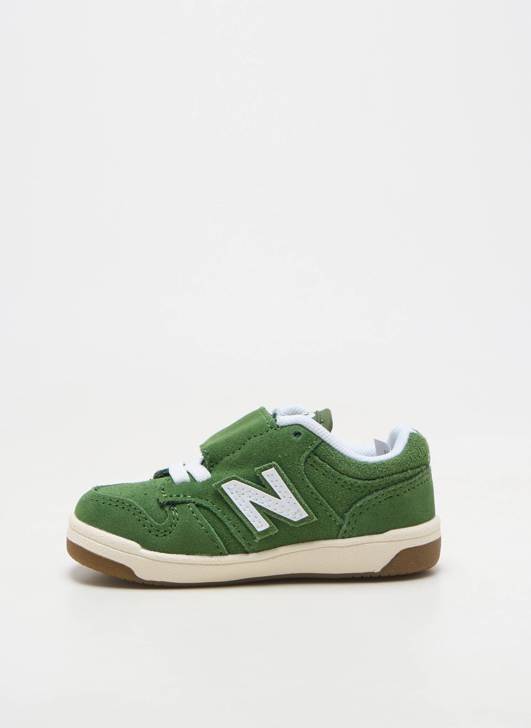 Baskets bout rond bout rond vert NEW BALANCE garçon