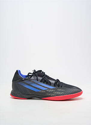 Baskets matière lisse bout rond noir ADIDAS homme