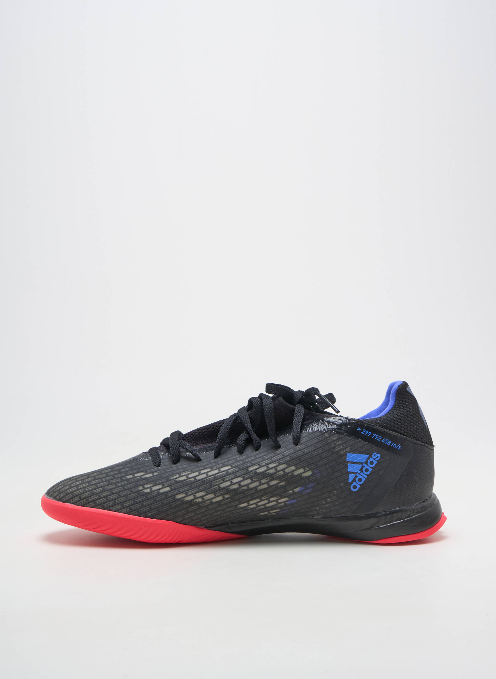 Baskets matière lisse bout rond noir ADIDAS homme