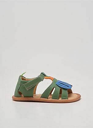 Sandales/nu pieds type de semelle anatomique bout rond vert TIP TOEY JOEY garçon