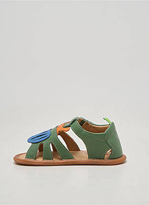 Sandales/nu pieds type de semelle anatomique bout rond vert TIP TOEY JOEY garçon