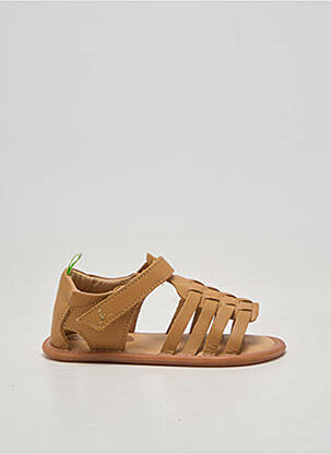 Sandales/nu pieds bout rond bout rond beige TIP TOEY JOEY fille