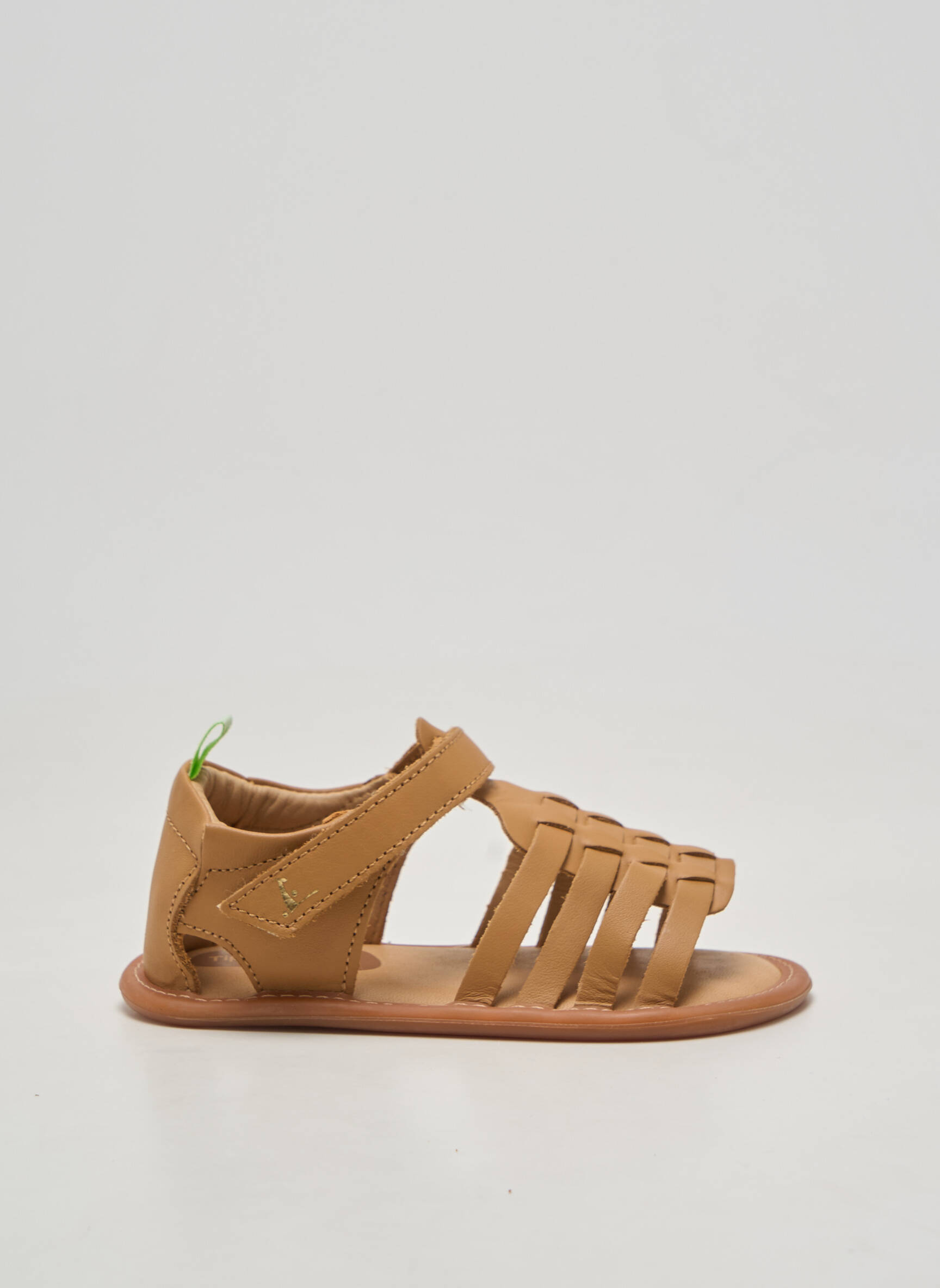 Sandales/nu pieds bout rond bout rond beige TIP TOEY JOEY fille