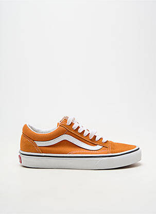 Baskets bout rond bout rond orange VANS unisexe