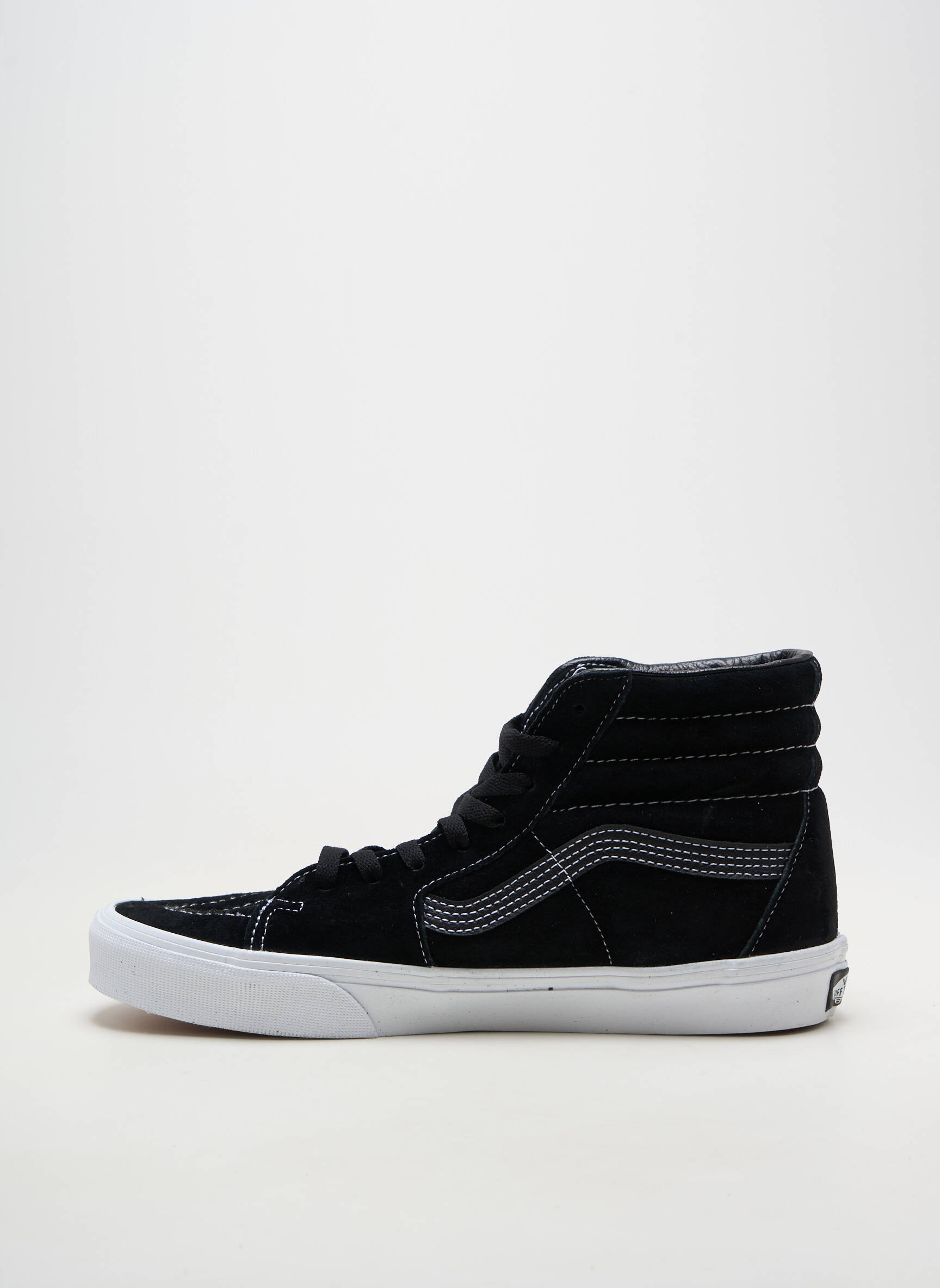 Baskets bout rond bout rond noir VANS unisexe