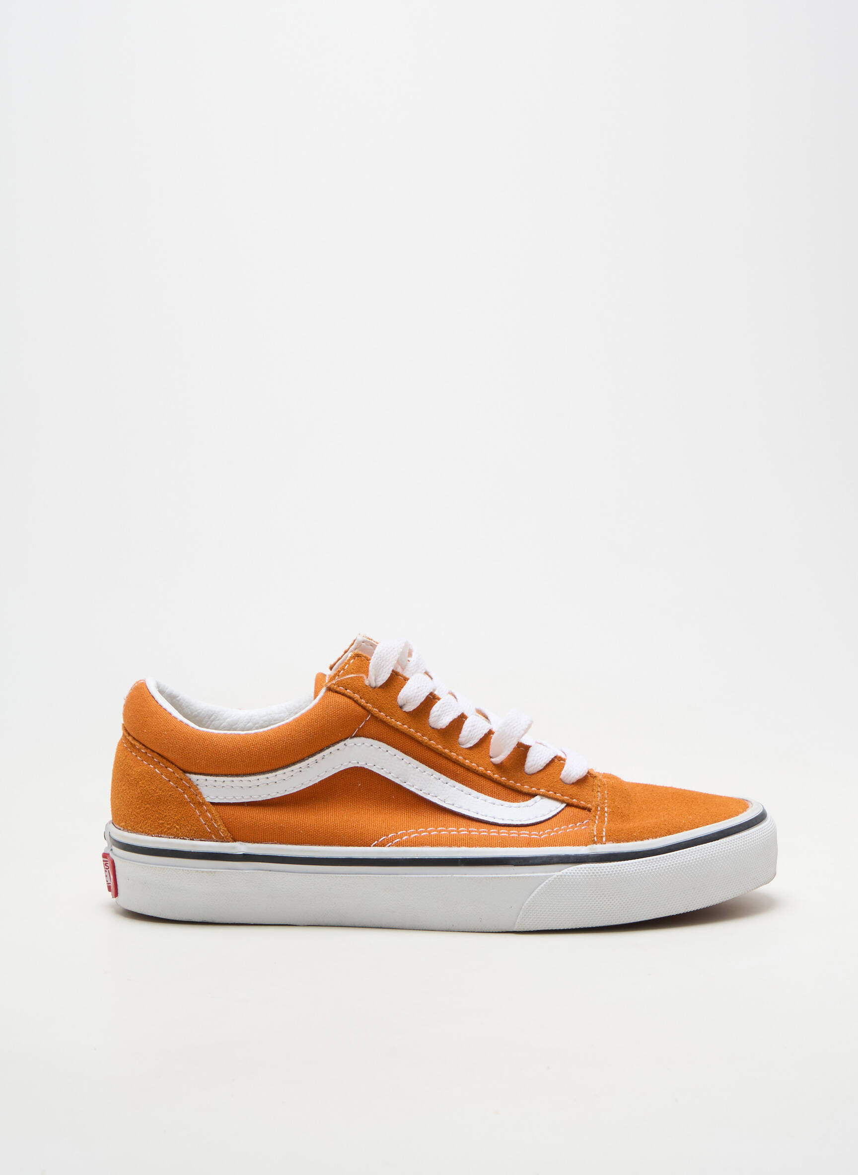 Baskets bout rond bout rond orange VANS unisexe