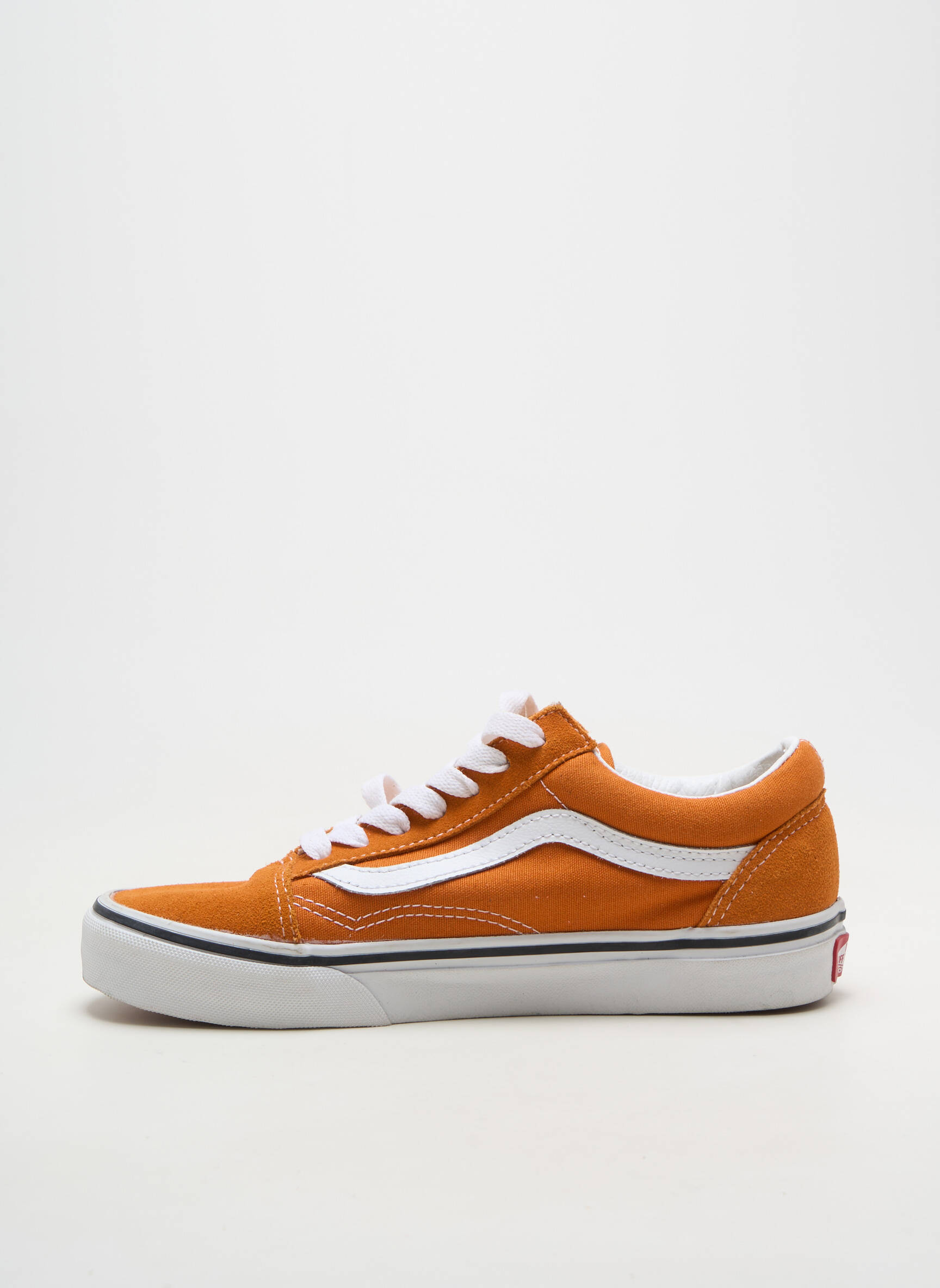Baskets bout rond bout rond orange VANS unisexe