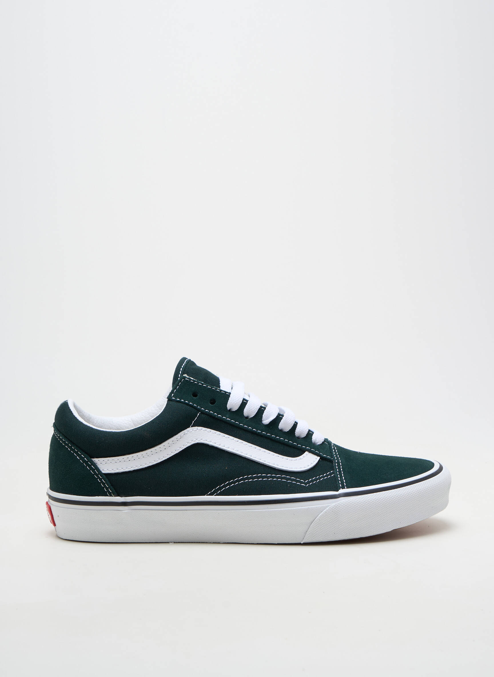 Baskets bout rond bout rond vert VANS unisexe