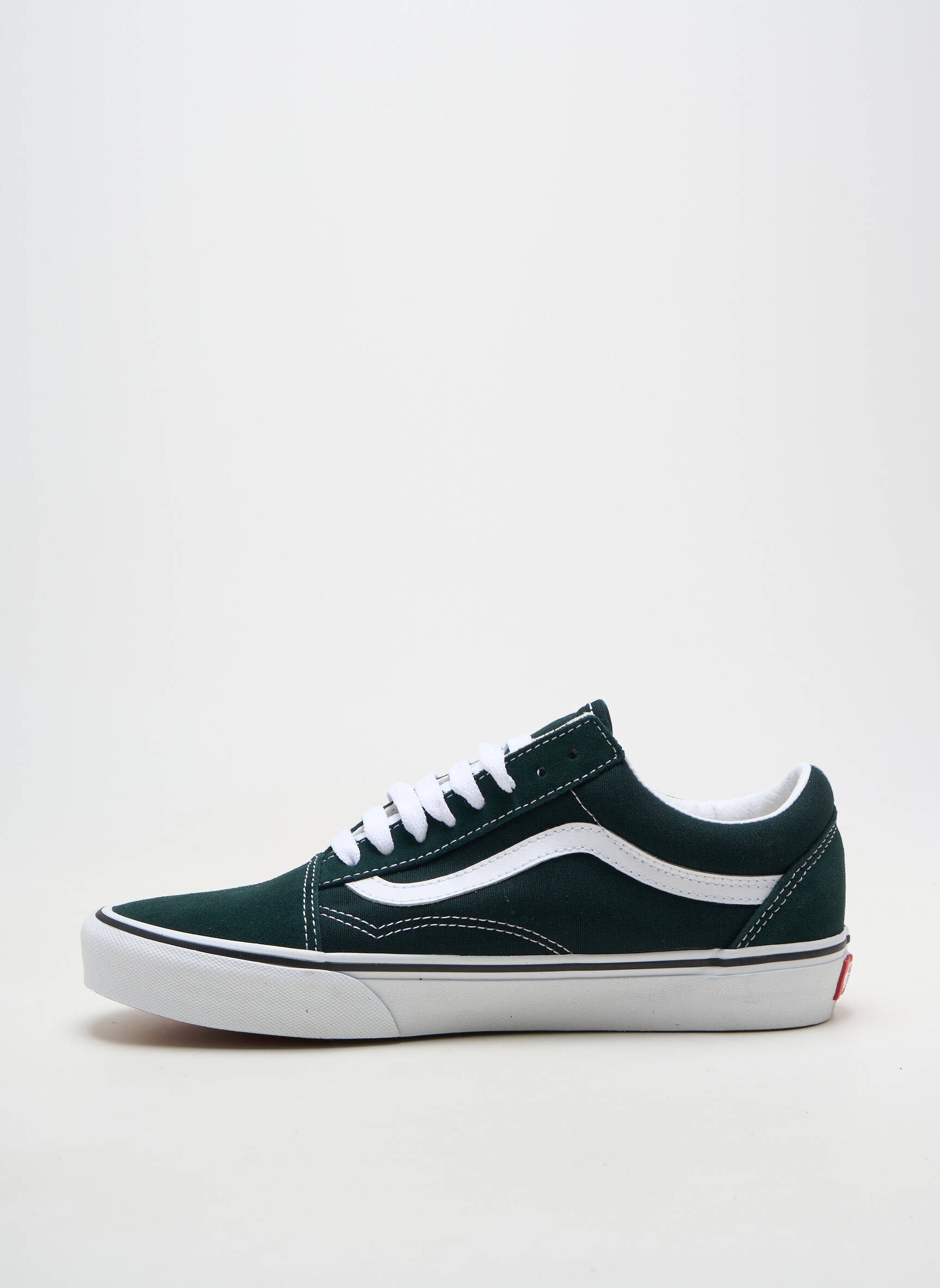 Baskets bout rond bout rond vert VANS unisexe