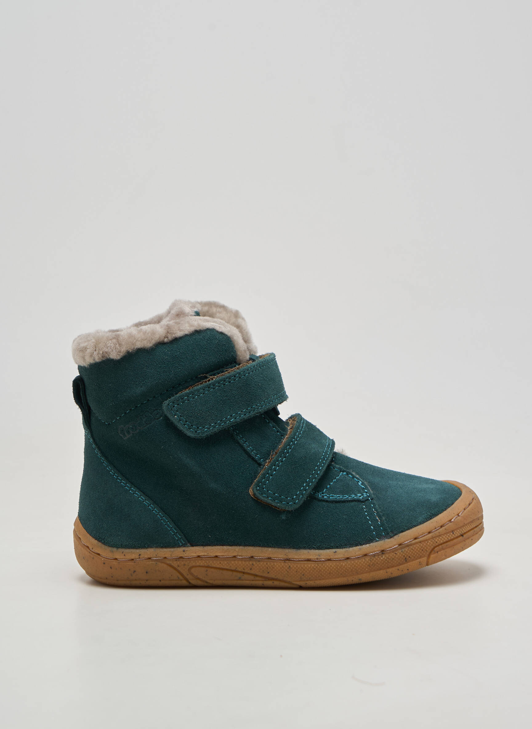Bottines/boots nubuck bout rond vert FRODDO garçon