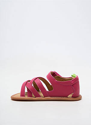 Sandales/nu pieds bout rond bout rond rose TIP TOEY JOEY fille