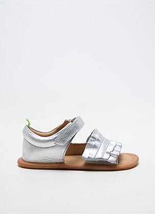Sandales/nu pieds bout rond bout rond argent TIP TOEY JOEY fille