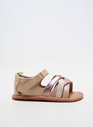 Sandales/nu pieds bout rond bout rond rose TIP TOEY JOEY fille