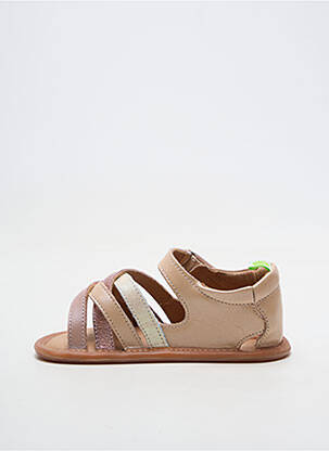 Sandales/nu pieds bout rond bout rond rose TIP TOEY JOEY fille