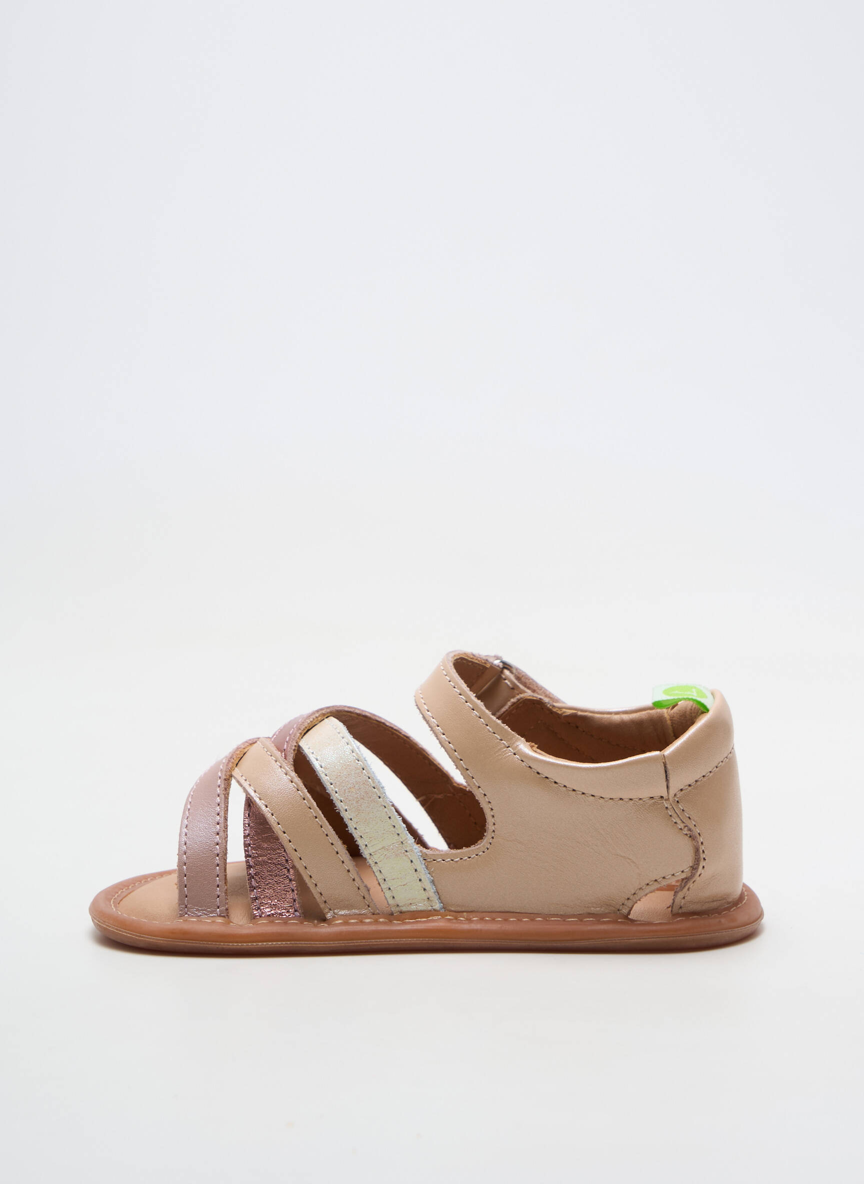 Sandales/nu pieds bout rond bout rond rose TIP TOEY JOEY fille