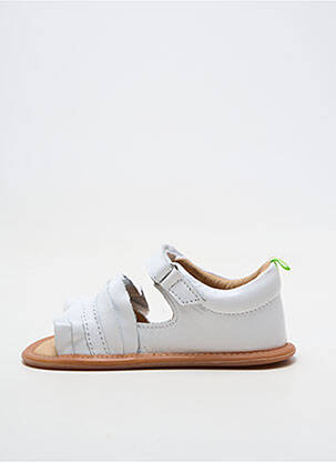 Sandales/nu pieds bout rond bout rond blanc TIP TOEY JOEY fille