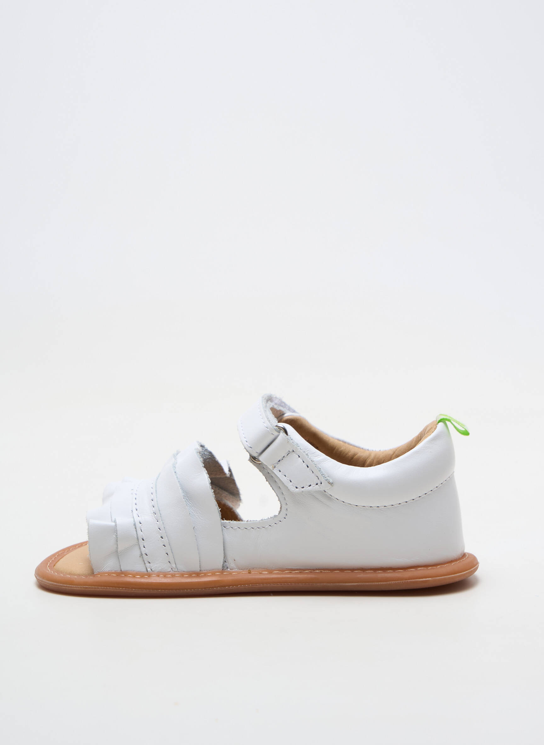 Sandales/nu pieds bout rond bout rond blanc TIP TOEY JOEY fille