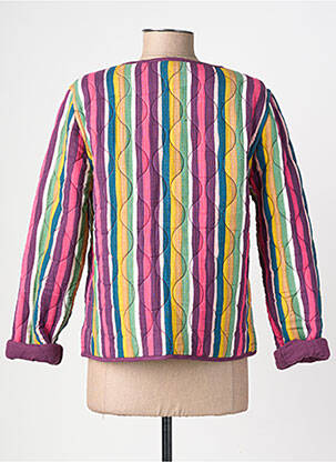 Veste casual col rond violet LA FIANCÉE femme
