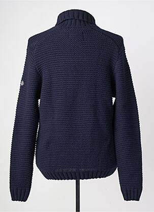 Pull col v manches longues bleu MAT DE MISAINE homme