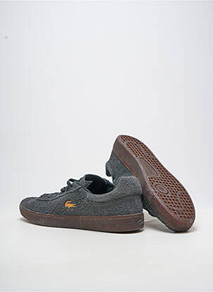 Baskets bout rond bout rond vert LACOSTE homme