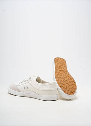 Baskets bout rond bout rond blanc KAWASAKI homme