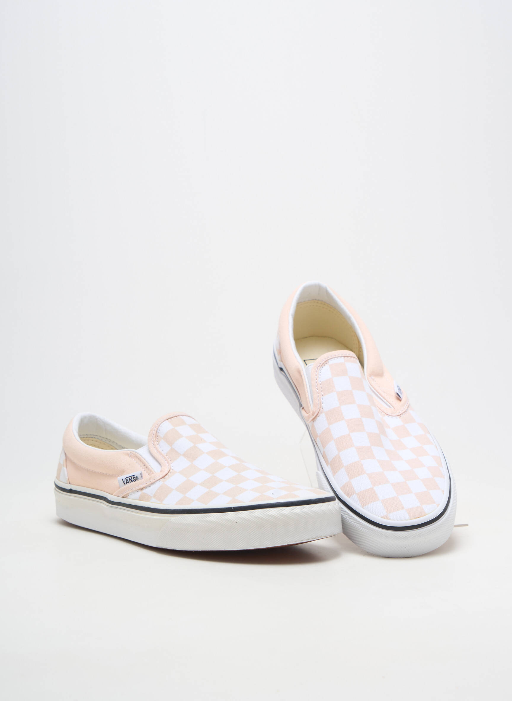Slip ons  talon plat jusqu'à 3cm rose VANS femme
