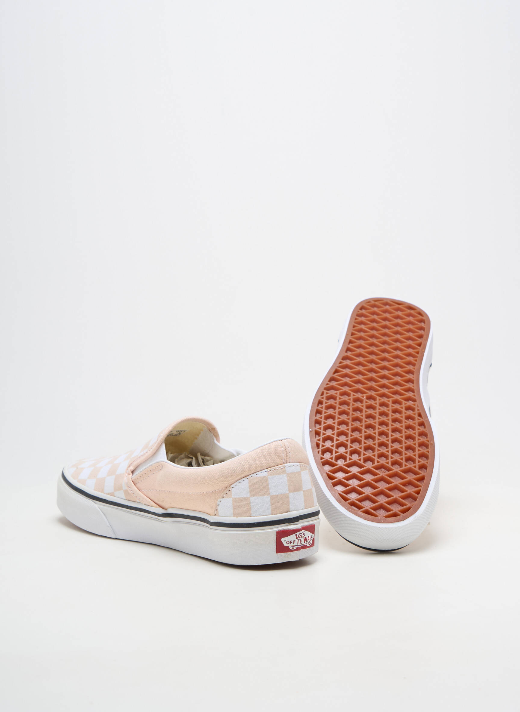 Slip ons  talon plat jusqu'à 3cm rose VANS femme