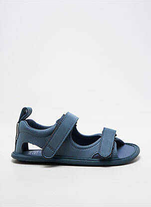Sandales/nu pieds matière lisse bout carré bleu ZAPATO FEROZ garçon
