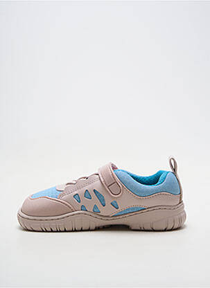 Baskets matière lisse bout rond rose ZAPATO FEROZ fille