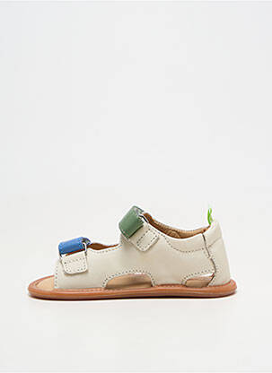 Sandales/nu pieds type de semelle anatomique bout rond blanc TIP TOEY JOEY garçon