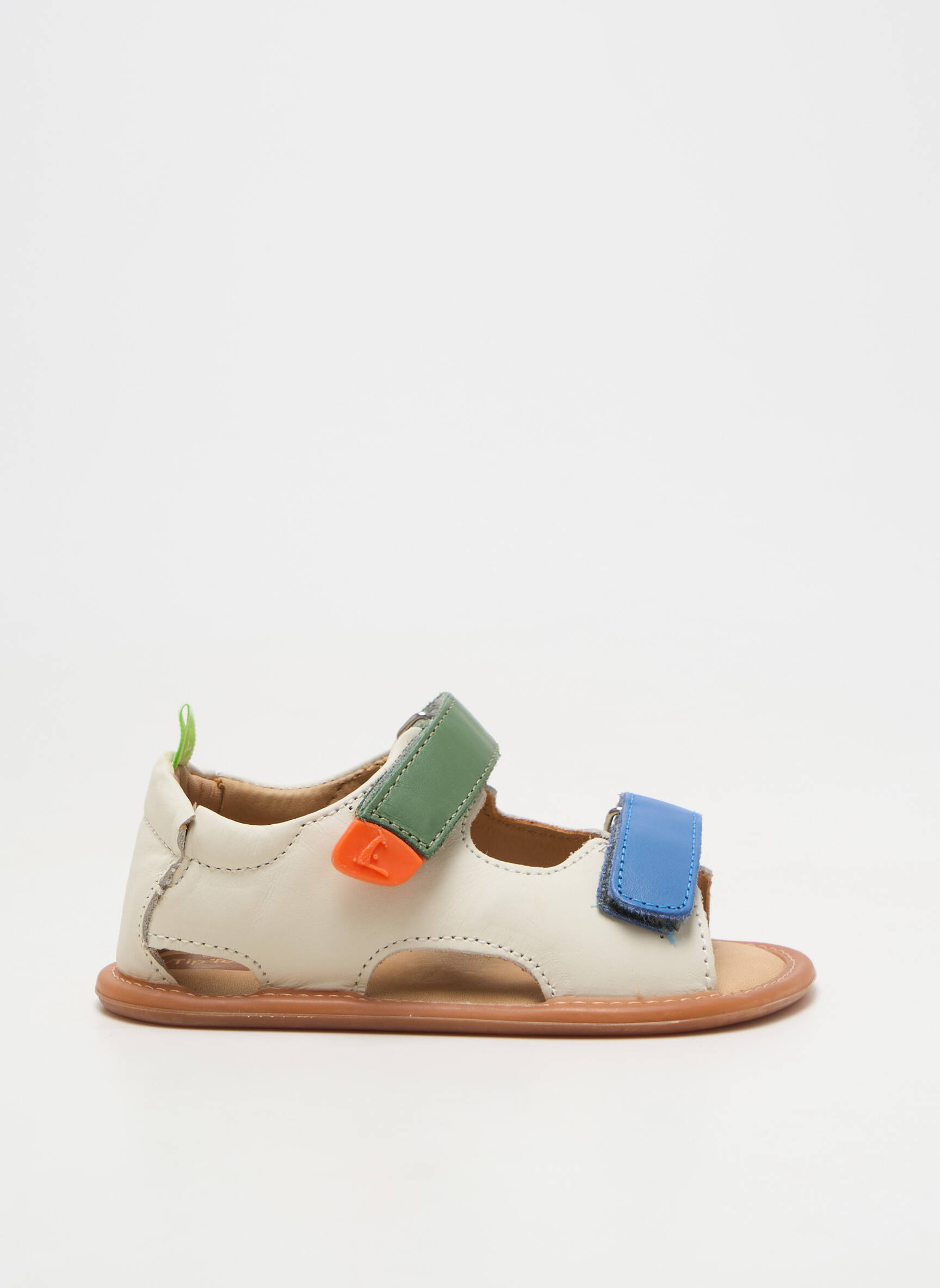 Sandales/nu pieds type de semelle anatomique bout rond blanc TIP TOEY JOEY garçon