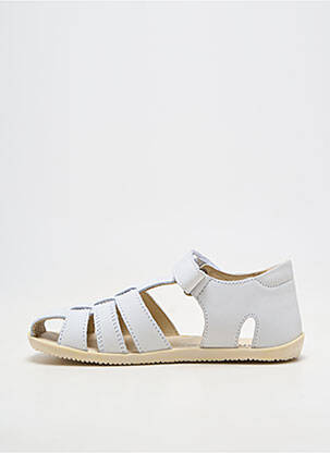Sandales/nu pieds bout rond bout rond blanc NATURINO fille