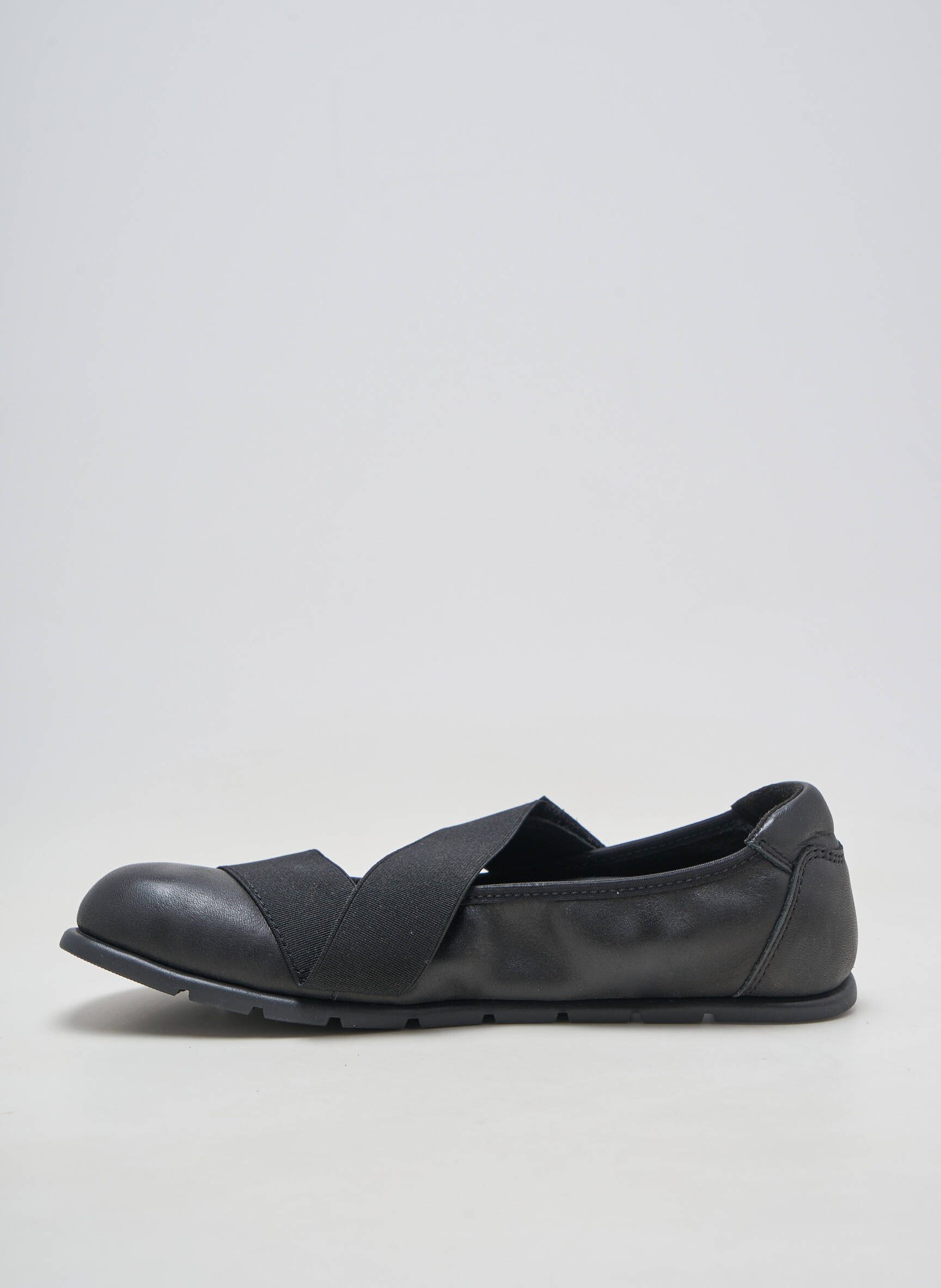 Ballerines matière lisse talon plat jusqu'à 3cm noir ZAPATO FEROZ femme