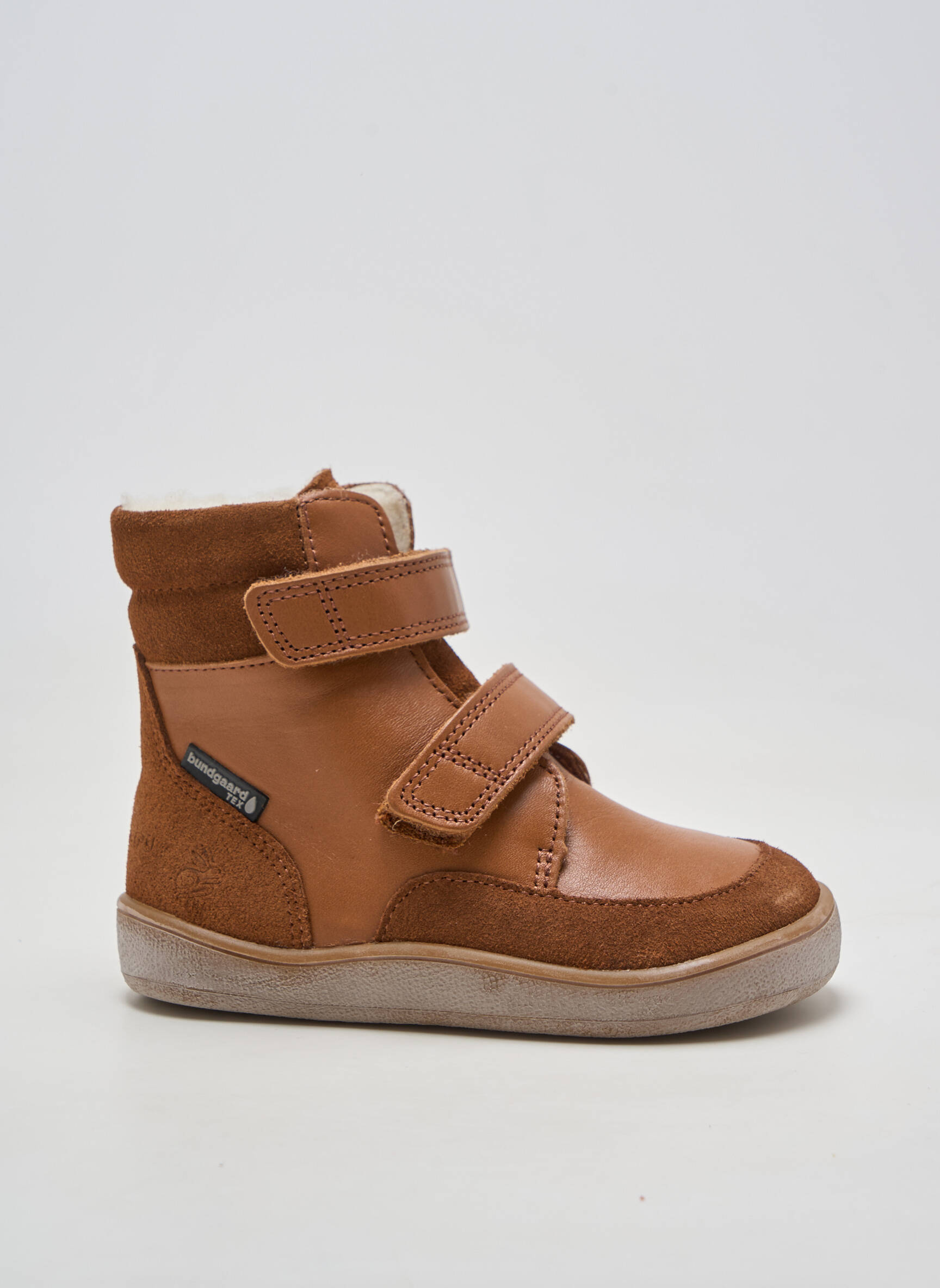 Bottines/boots nubuck bout rond marron BUNDGAARD garçon