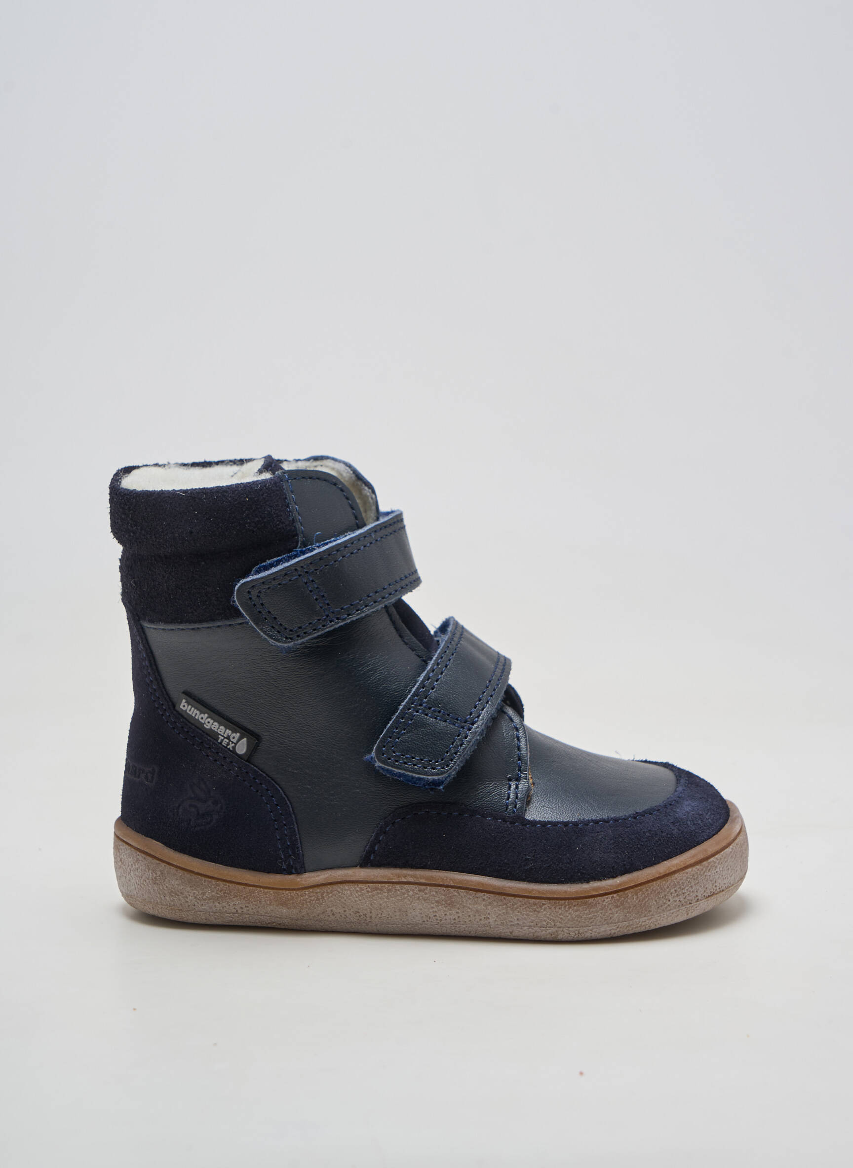 Bottines/boots nubuck bout rond bleu BUNDGAARD garçon