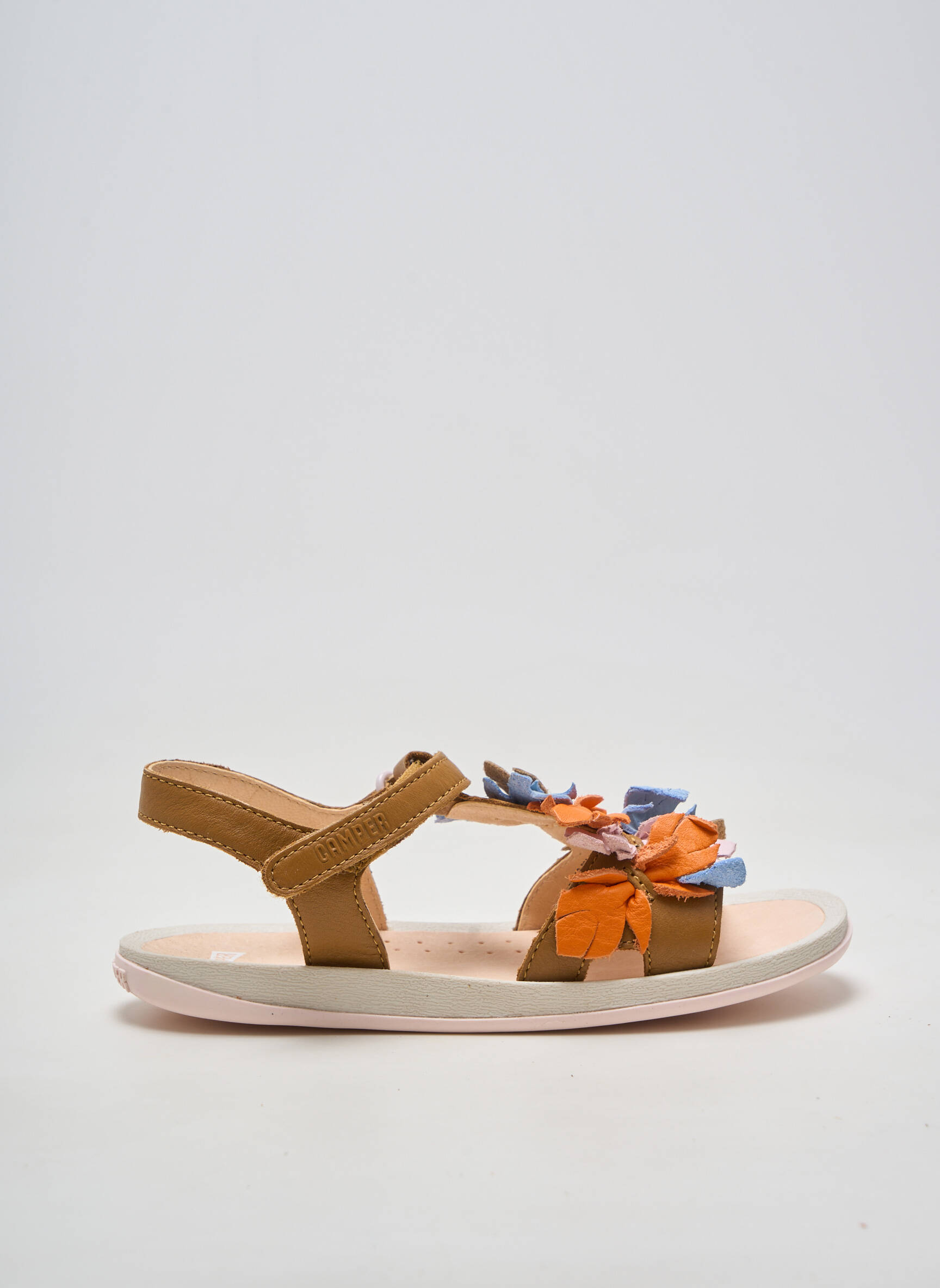 Sandales/nu pieds bout rond bout rond marron CAMPER fille