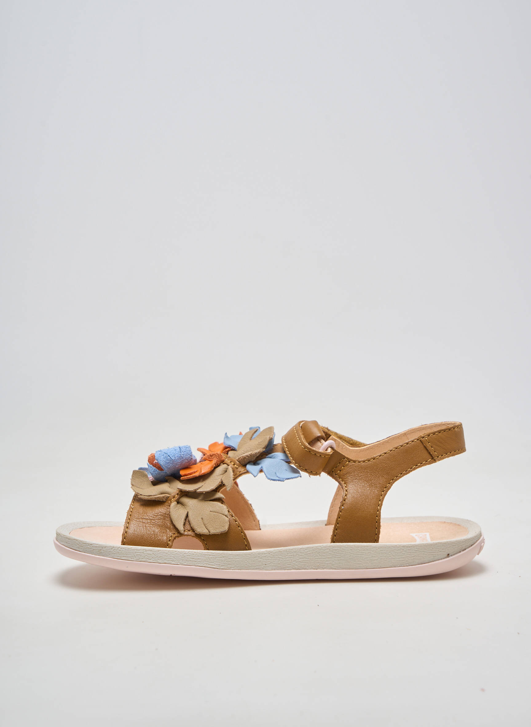 Sandales/nu pieds bout rond bout rond marron CAMPER fille