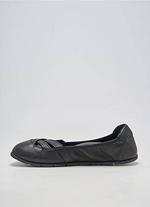 Ballerines matière lisse talon plat jusqu'à 3cm noir ZAPATO FEROZ femme
